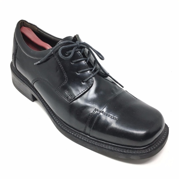 bass black dress shoes
